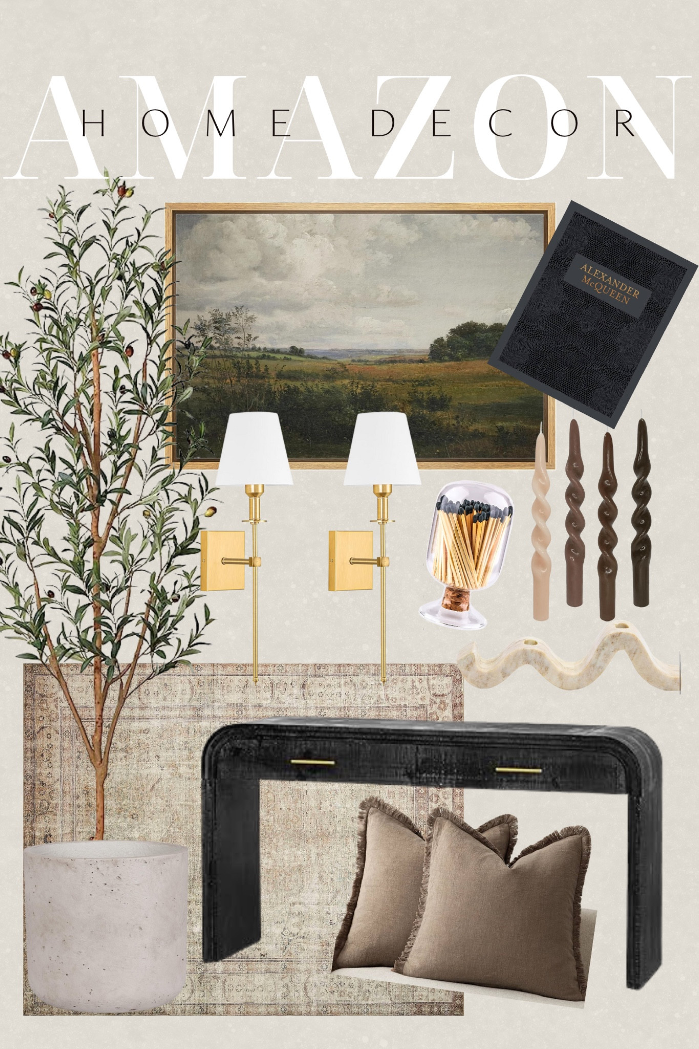 Cozy Home Decor, Fall Decor, Earthy Home Decor, Minimalist, Neutrals 