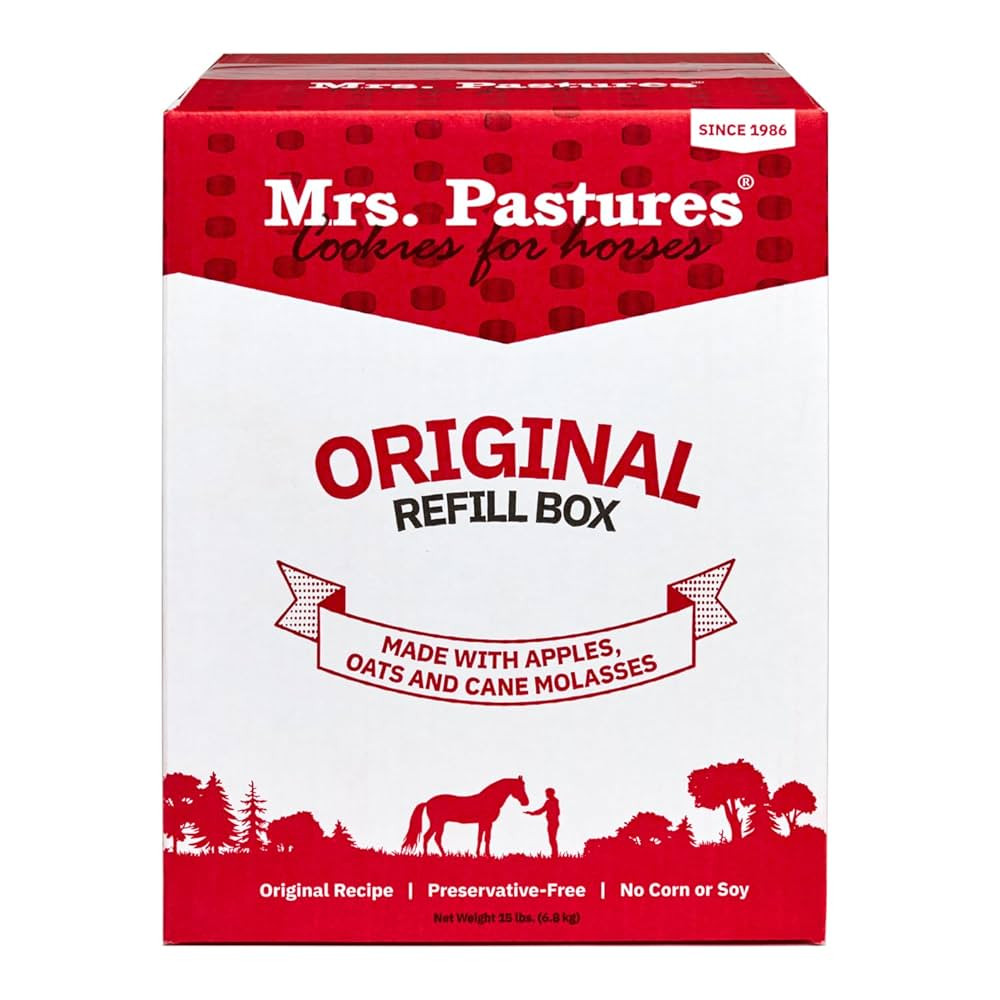 Mrs Pastures Cookies and Treats for Horses - Premium Horse Treats - Made with Apples, Oats, and R... | Amazon (US)