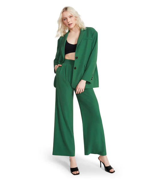 OVERSIZED BLAZER GREEN | Steve Madden (US)