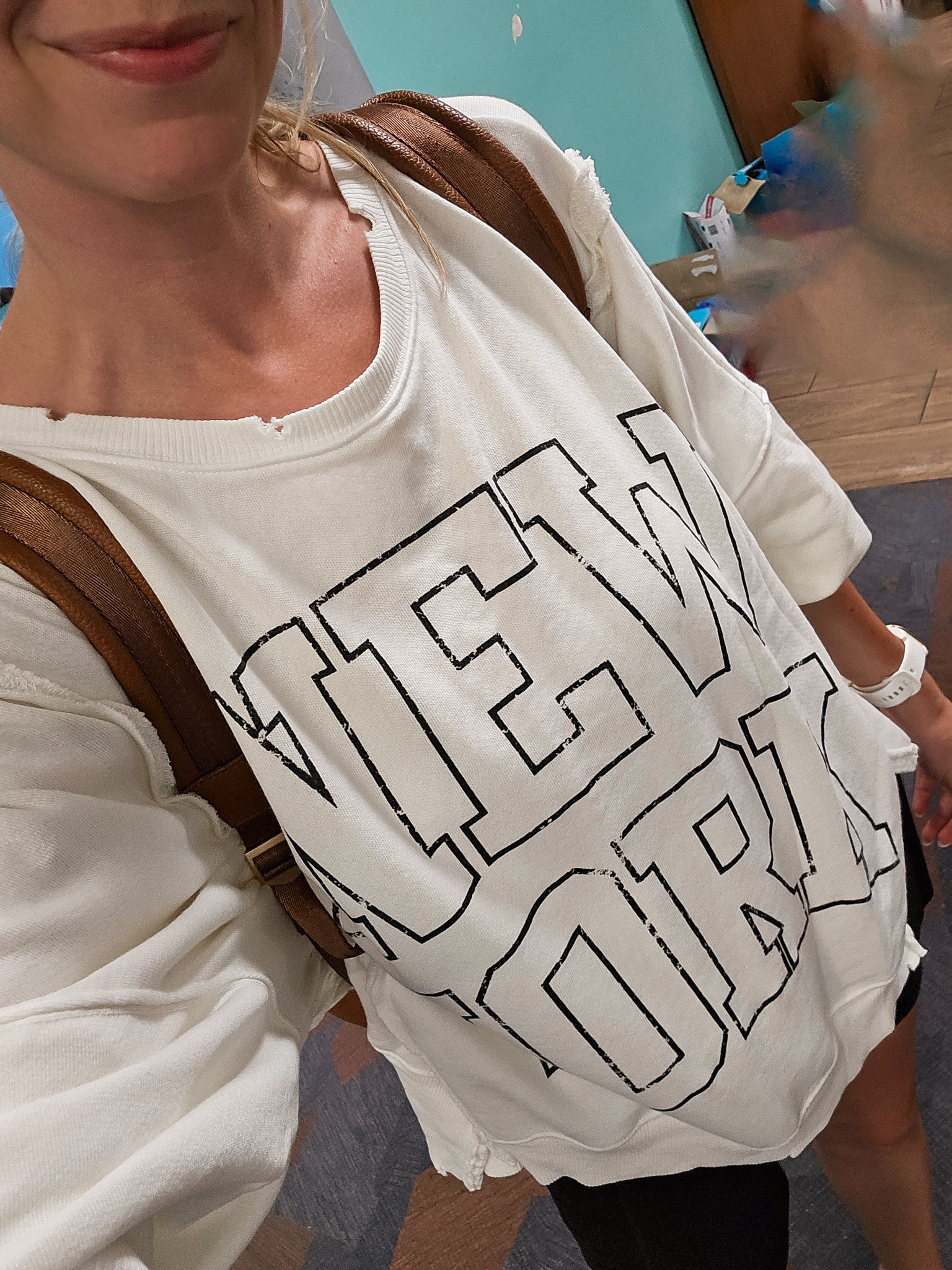 Cozy travel outfit on our way home! 
•
•
•
#travelstyle 

#LTKTravel #LTKStyleTip