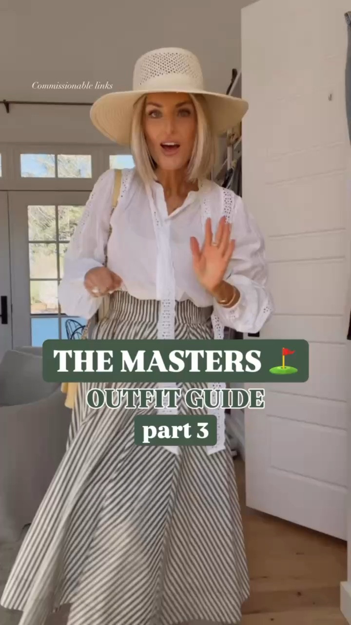 Sharing more outfits that are perfect for the Master’s or really any golf tournament you may be attending! So many cute green & white picks!

Loverly Grey, Masters outfits, golf tournament outfit inspo, spring outfits, spring dress 

#LTKSeasonal