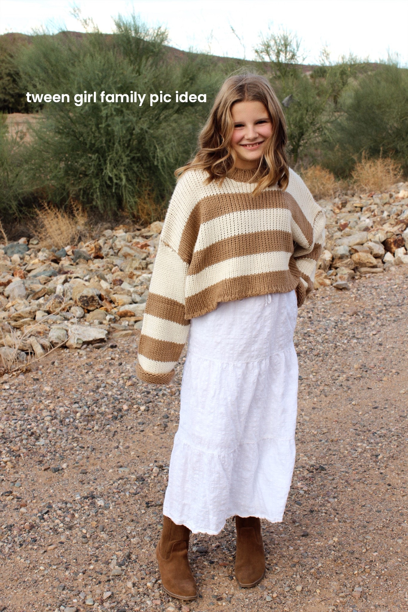 what Eme wore for our family pics 🤎 boots are old but any ankle bootie or cowgirl boot would be adorable!

#LTKFamily #LTKPetite #LTKFindsUnder50