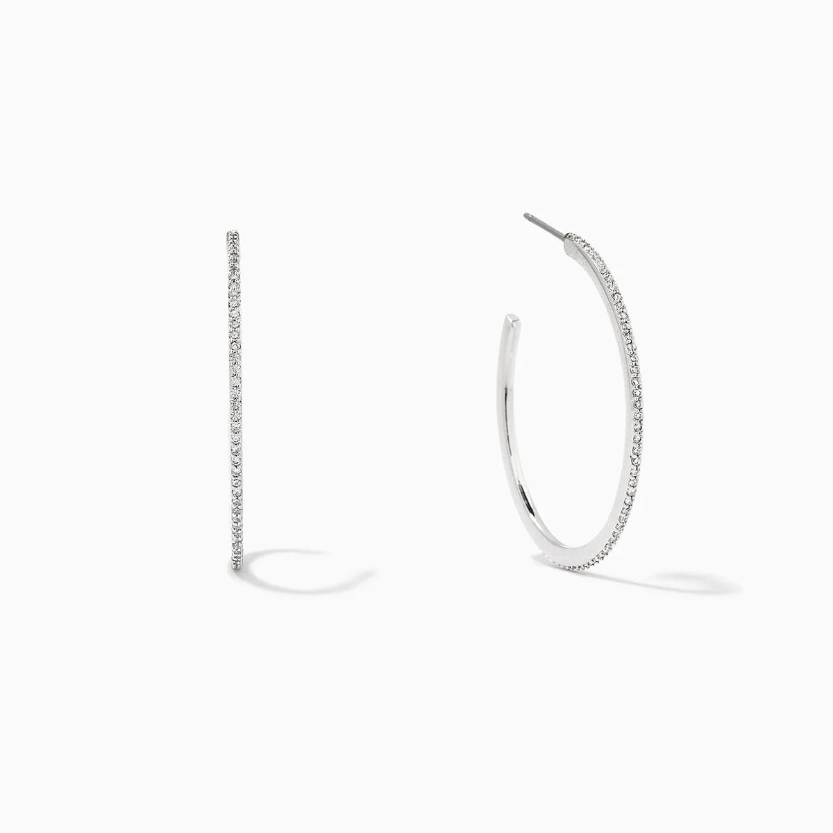 Pavé Hoop Earrings | Uncommon James