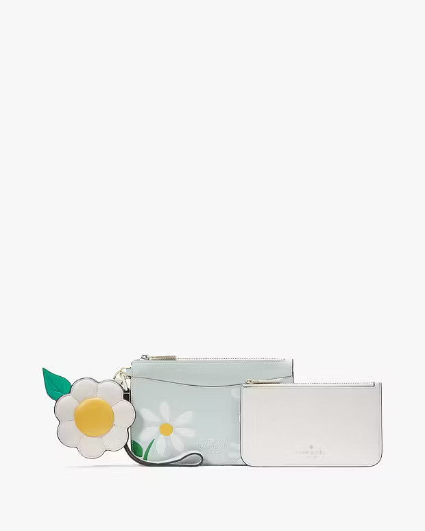 Day Tripper Daisy Triple Wristlet Set | Kate Spade Outlet
