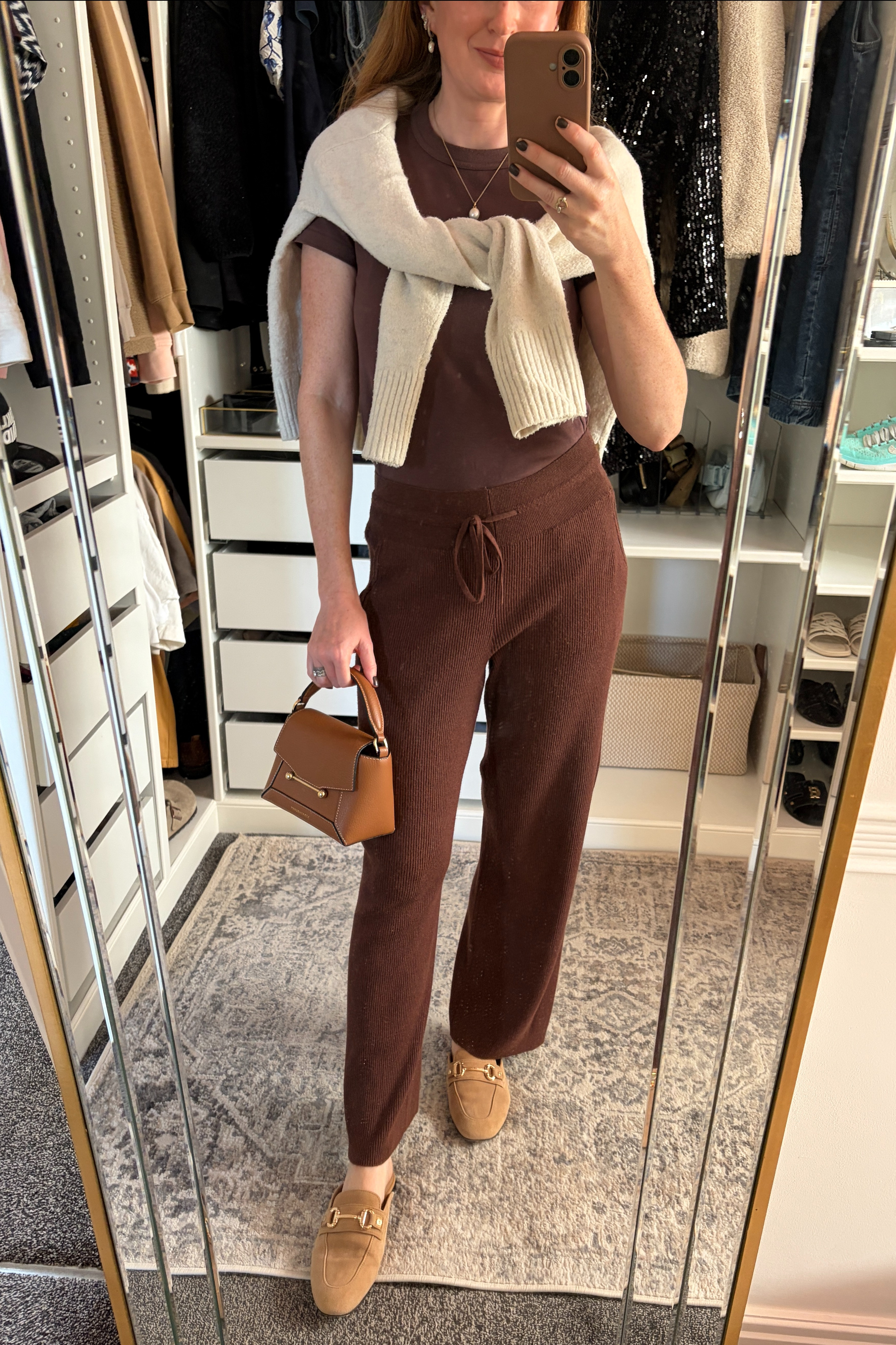 Autumn neutrals 🤎🍂 The cosiest combination of chocolate brown and cream, finished with my favourite loafers and bag. A simple everyday outfit that feels so put together. fall shoes, fall fashion hauls @UNIQLO

#LTKuk #LTKautumn #LTKbag