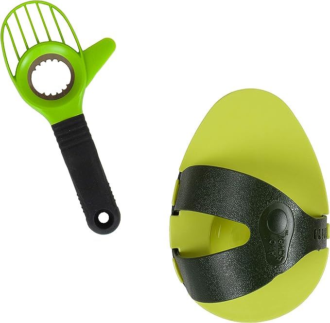 Simply Served Avocado Slicing and Storage Set, 3-in-1 Avocado Slicing Tool, Split, Pit, and Slice... | Amazon (US)