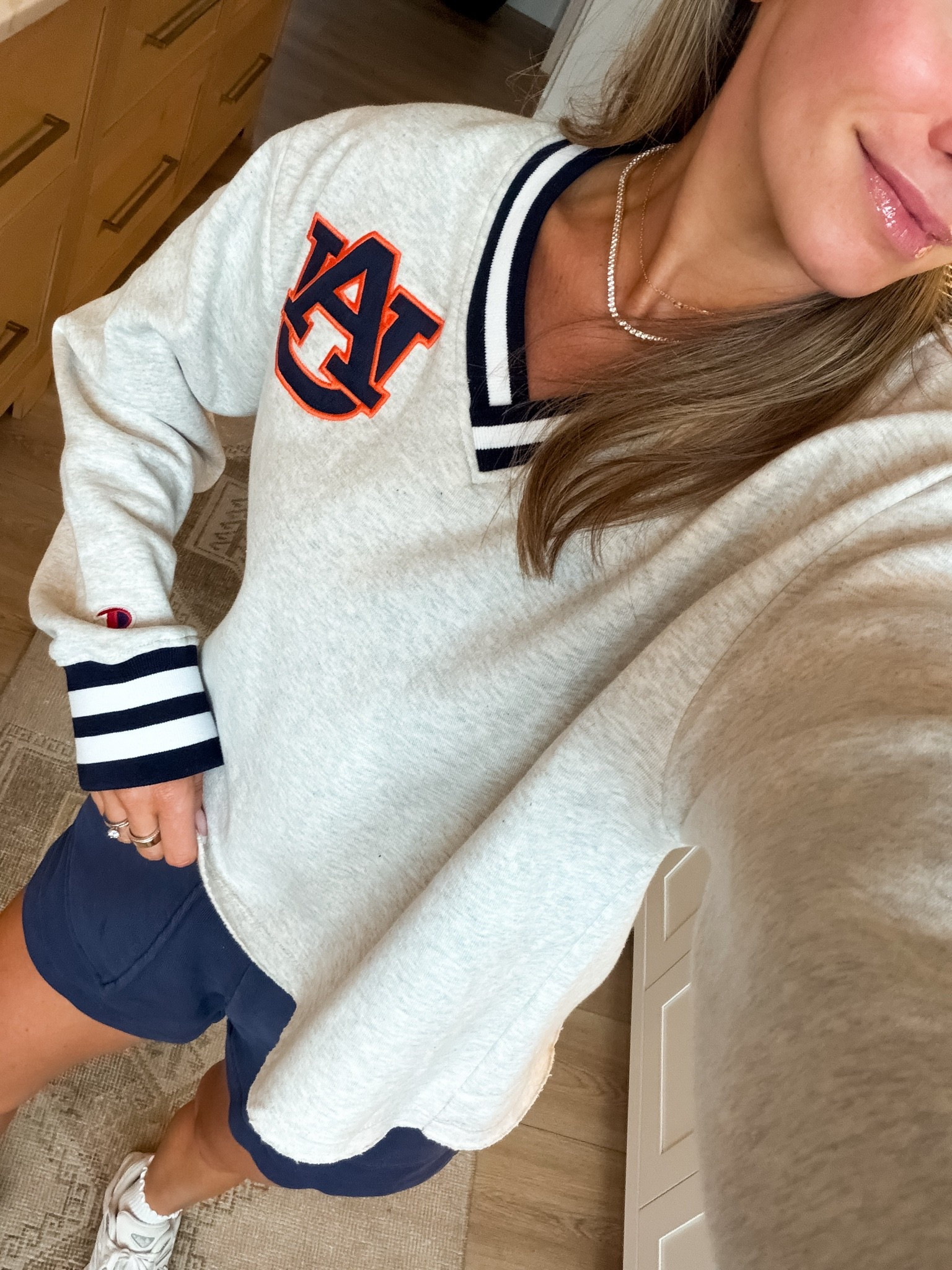 Target has the cutest NCAA apparel! I’m wearing my true size small! 

#targetpartner @Target

#LTKootd #LTKgrwm #LTKmomlife