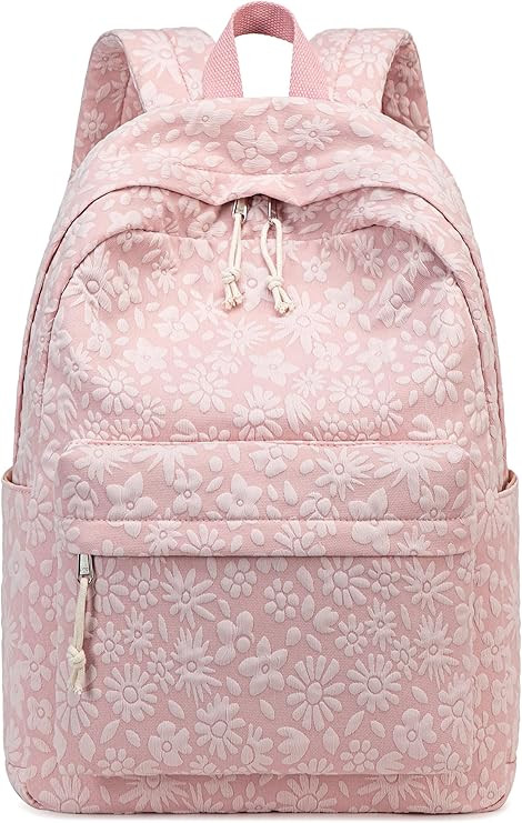 School Backpack for Teen Girls Bookbags Elementary High School Corduroy Laptop Bags Women Travel ... | Amazon (US)