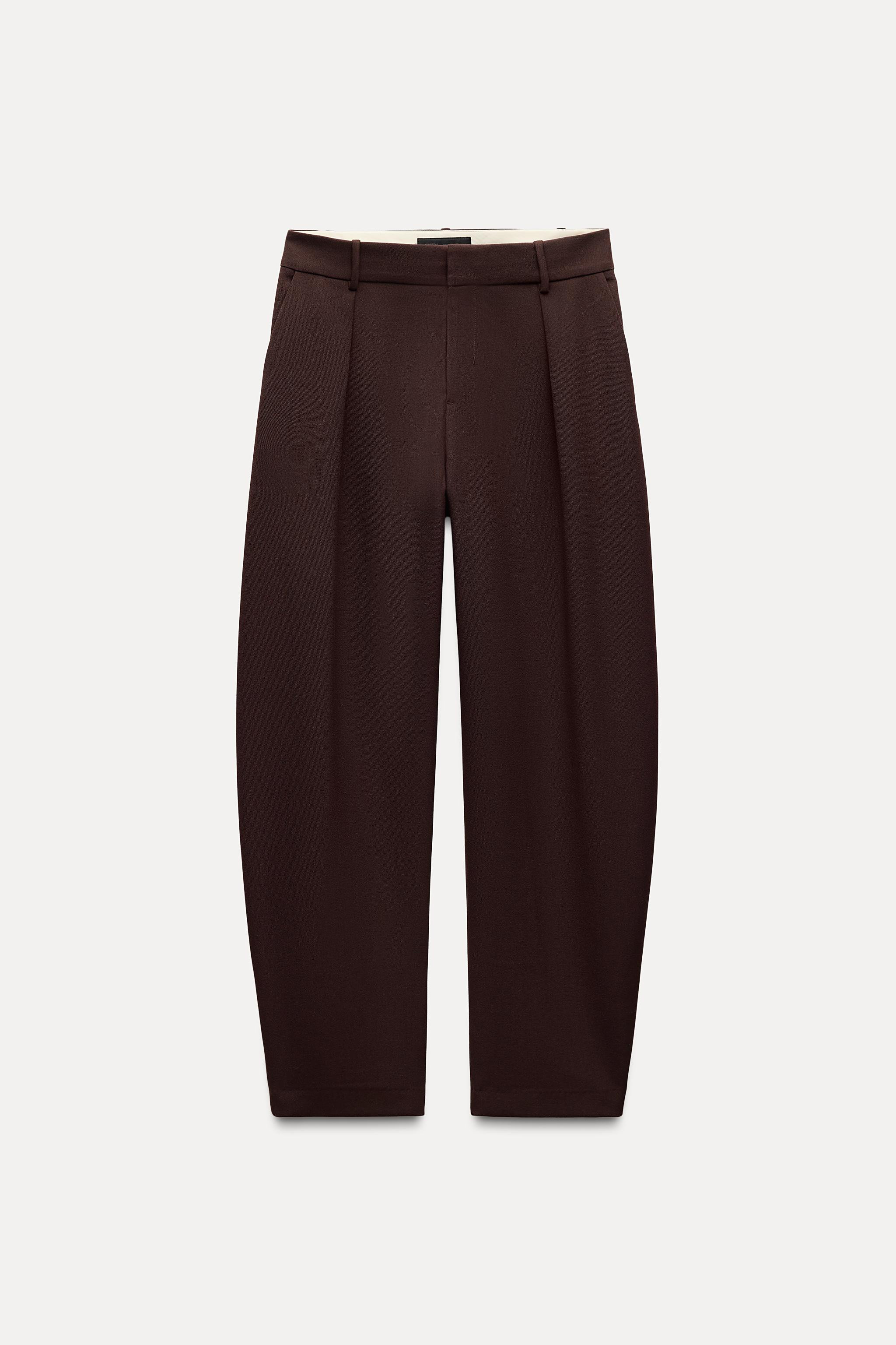 ZW COLLECTION BARREL TROUSERS | Zara UK
