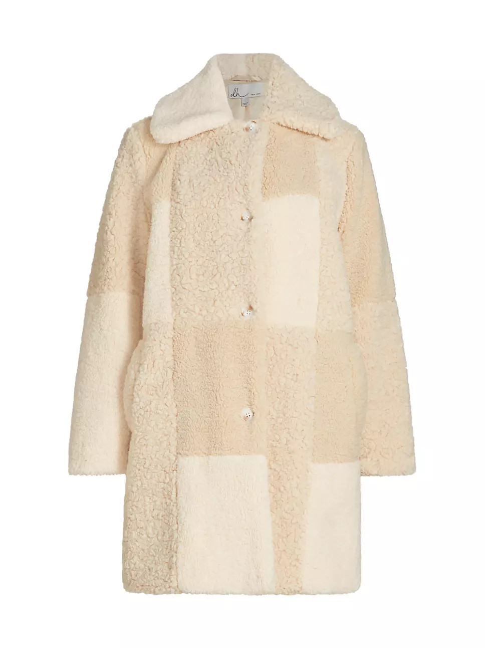 Remington Patchwork Sherpa Coat | Saks Fifth Avenue