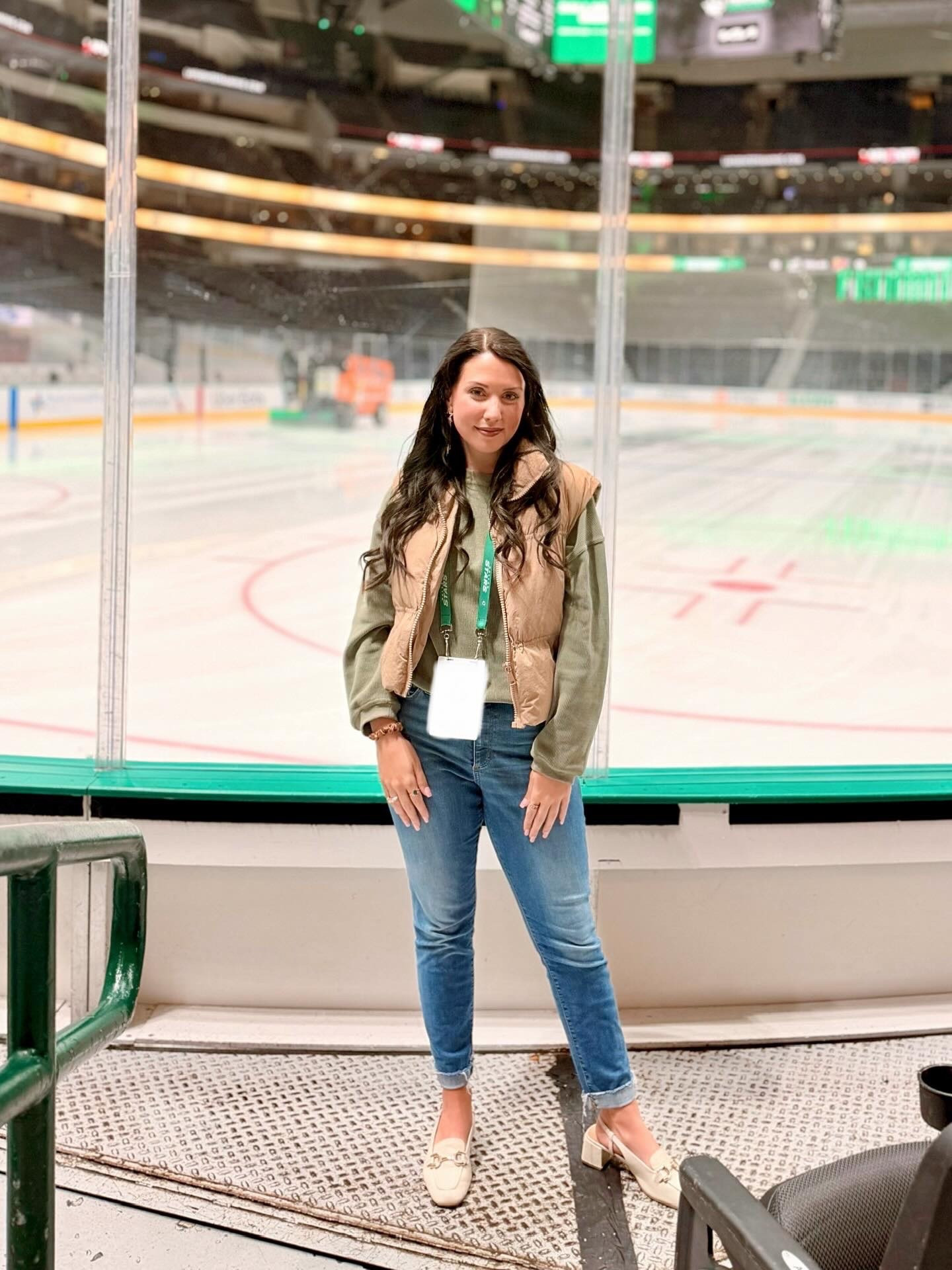 My favorite hockey game outfit is on sale!! This sweater and vest is just enough to keep me warm all game long 🏒

#LTKSaleAlert #LTKWorkwear #LTKBeauty