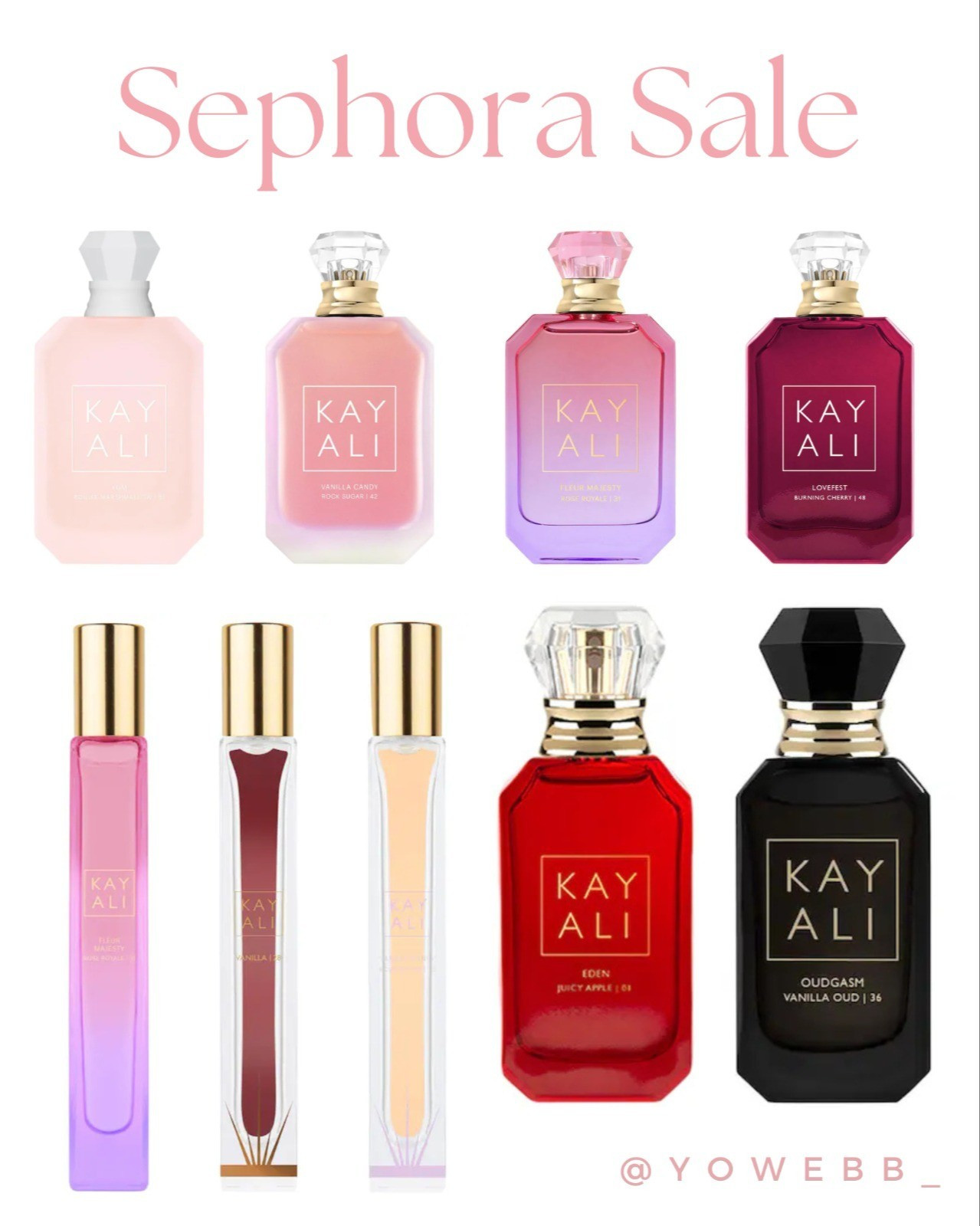Treat yourself (or someone special!) The Sephora fragrance sale is here! Sharing some of my favorite scents on sale now. #SephoraHaul #FragranceLover #PerfumeCollection #ScentOfTheDay

#LTKStyleTip #LTKSaleAlert #LTKBeauty