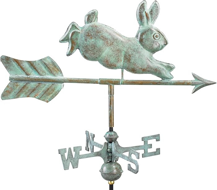 Good Directions 809V1R Rabbit Roof Mount, Blue Verde Copper Weathervane | Amazon (US)