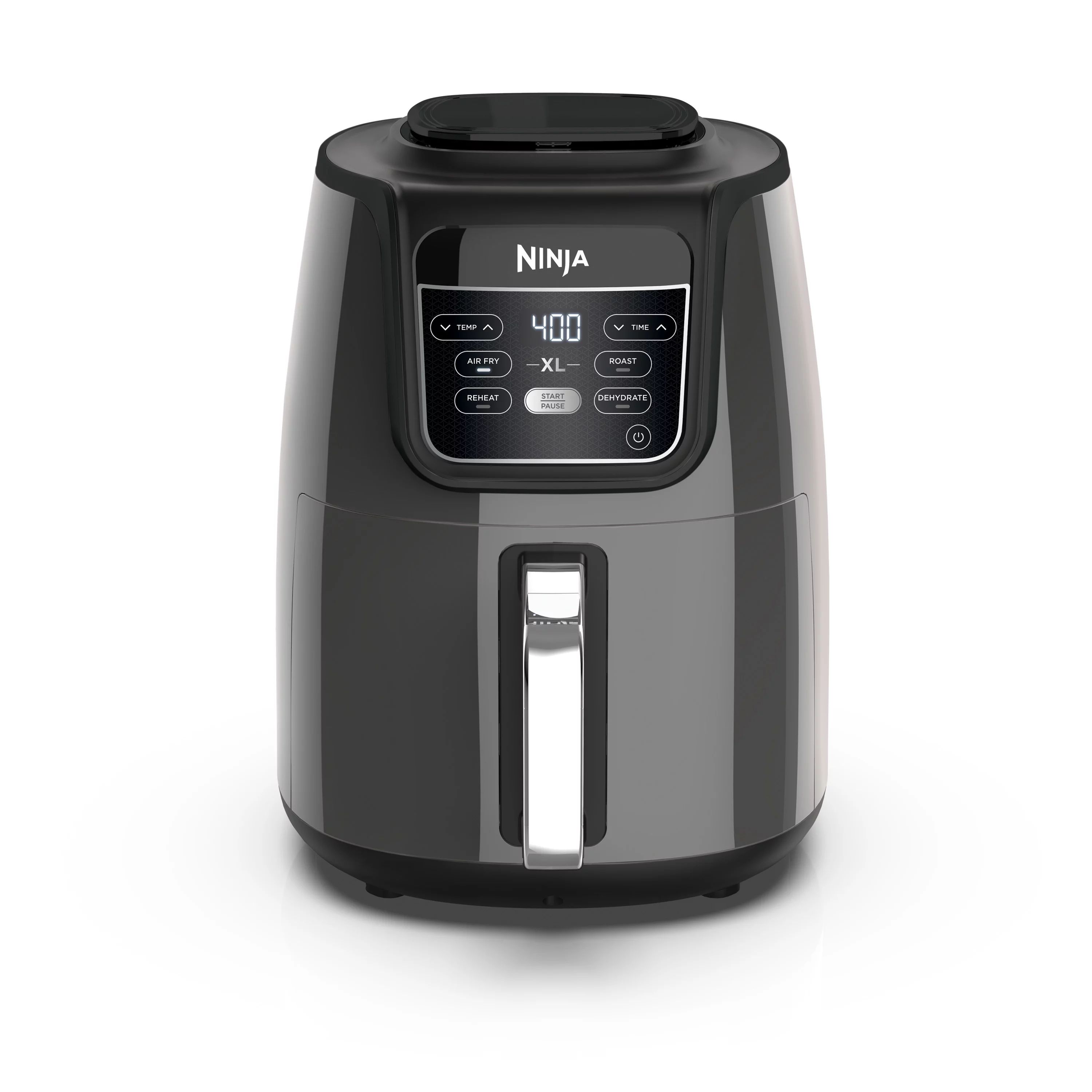 Ninja Air Fryer XL 5.5 Quart, Black, Silver, AF150WM | Walmart (US)