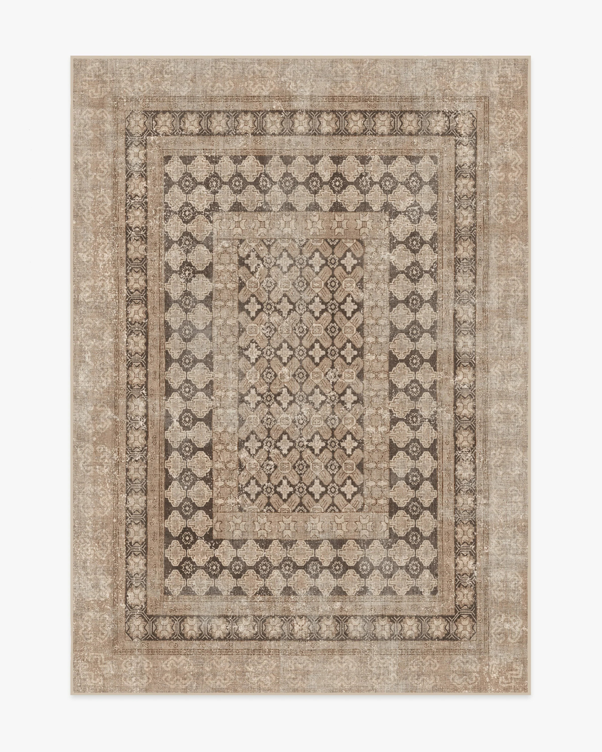 Cyrus Rose Gold Tufted Rug | Ruggable | Ruggable