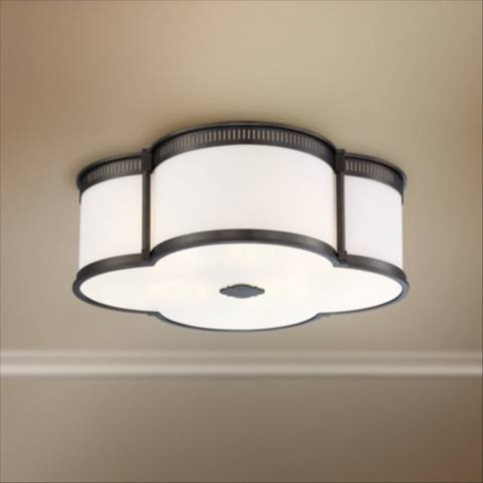 Click for more info about Flush Mount 22" Wide Harvard Court Bronze LED Ceiling Light - #78M14 | Lamps Plus