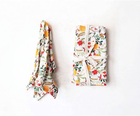 Cotton floral print napkins from Amazon. 

#LTKunder50 #LTKFind #LTKhome