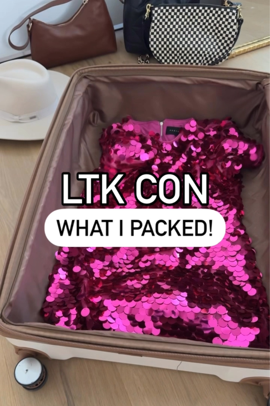 Instagram reel, LTK con, what I packed, LTK conference outfit, pack with me

#LTKCon #LTKFindsUnder50 #LTKSaleAlert