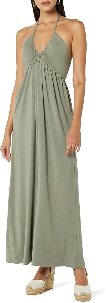 The Drop Women's Kapri Gathered Halter Dress | Amazon (US)