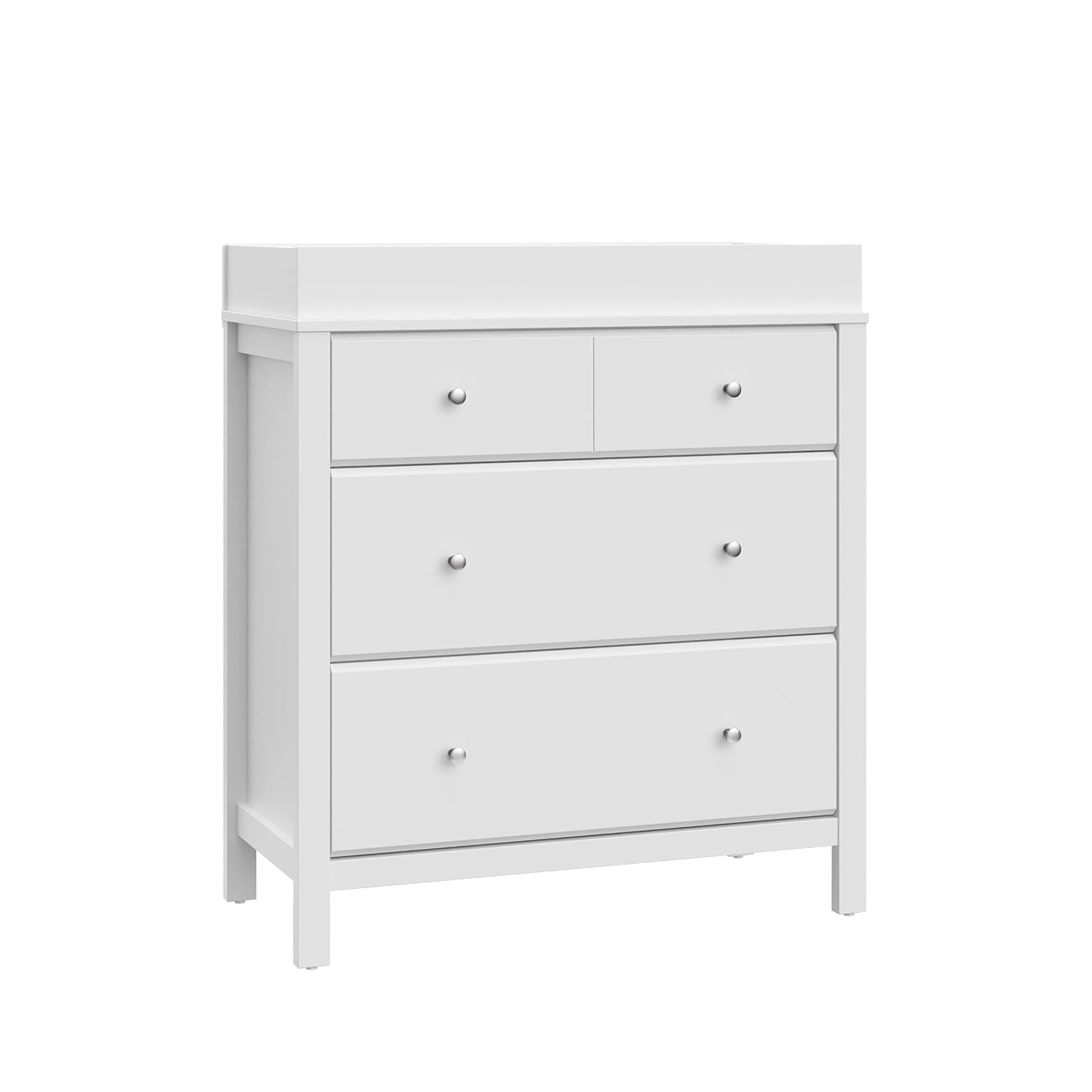 Storkcraft Carmel 3 Drawer Chest with Changing Topper (White) – GREENGUARD Gold Certified, Incl... | Amazon (US)