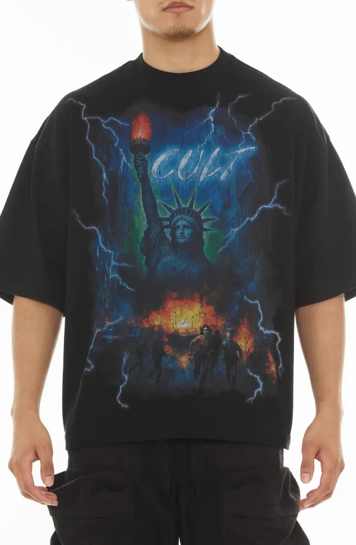Big Apple Oversize Graphic T-Shirt | Nordstrom