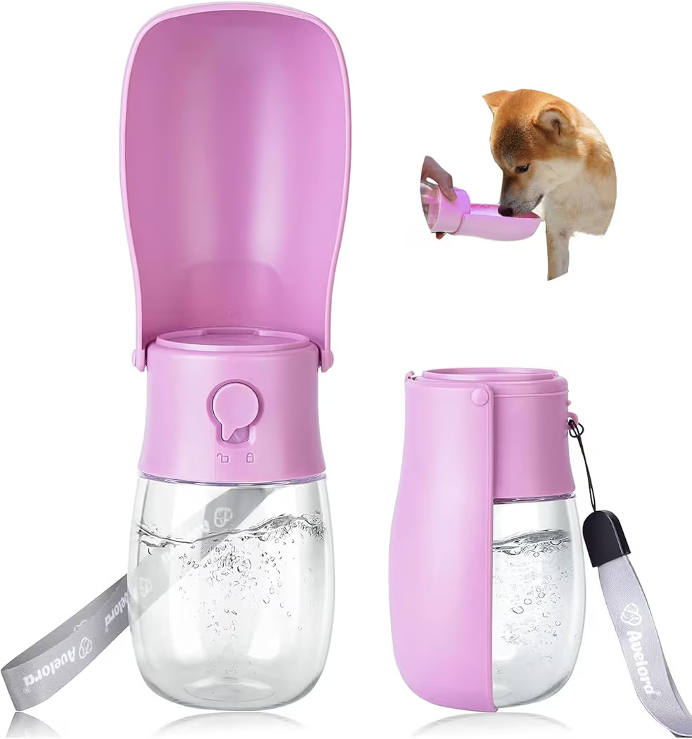 Foldable Dog Water Bottle, Portable Water Dispenser for Dog, Cat, Rabbit, Puppy and Small Animals... | Amazon (US)
