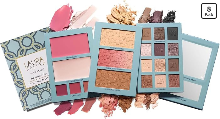 Laura Geller Beauty RSVP-Ready Big Night Out Full Face Travel Makeup Palette - All-in-One Set inc... | Amazon (UK)