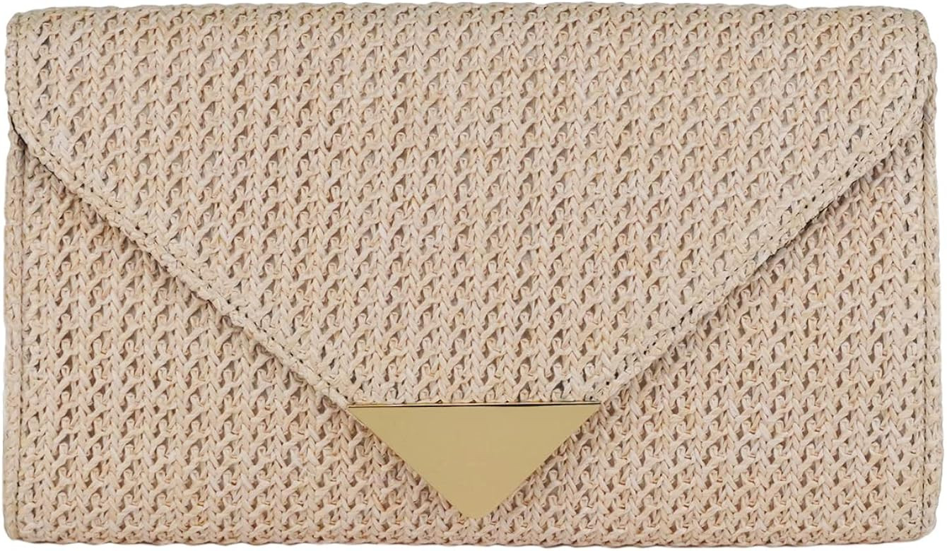 Natural Straw Clutch | Amazon (US)