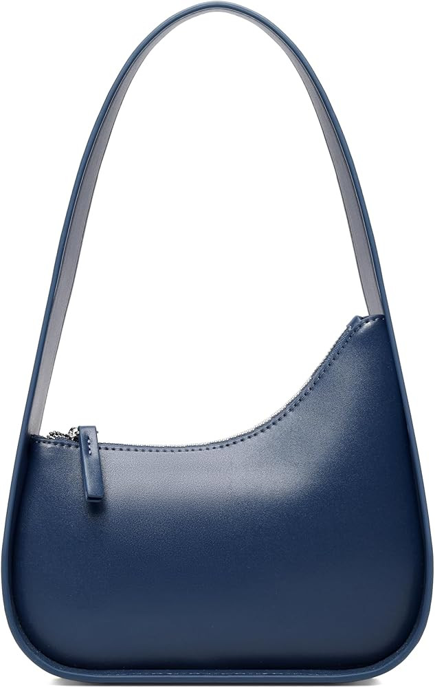 Shoulder Bags for Women, Vegan Leather Trendy Handbag Clutch Purse and Zipper Closure Tote Should... | Amazon (US)