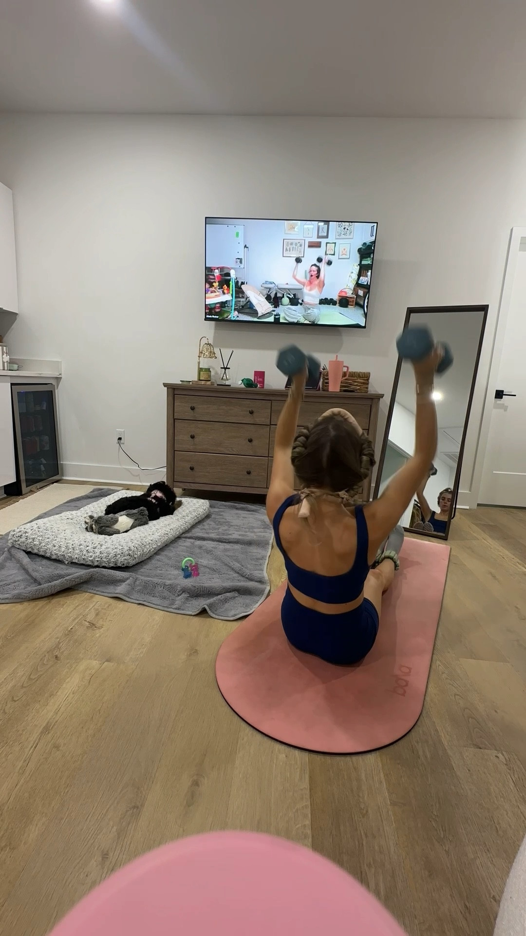 Amazon size small QINSEN Workout Sets for Women 2 Piece Seamless Ribbed Crop Tank High Waist Shorts Yoga Outfits

My workout and workout gear for my daily workout. I take pilates classes from @lexfish on Instagram she has a whole online platform and membership! Most of my pilates gear and tools are from Bala. Bala use code SLOANE15. 
#workoutgear #workoutwear #pilates #ootd #outfit #athleticwear #athleticoutfit #bikershorts #sportsbra #pilatesoutfit #athleisure #bala #pilatesworkout #pilateslovers #pilatestiktok #balabangles

#LTKActive #LTKfitnessgoals #LTKmorningroutine