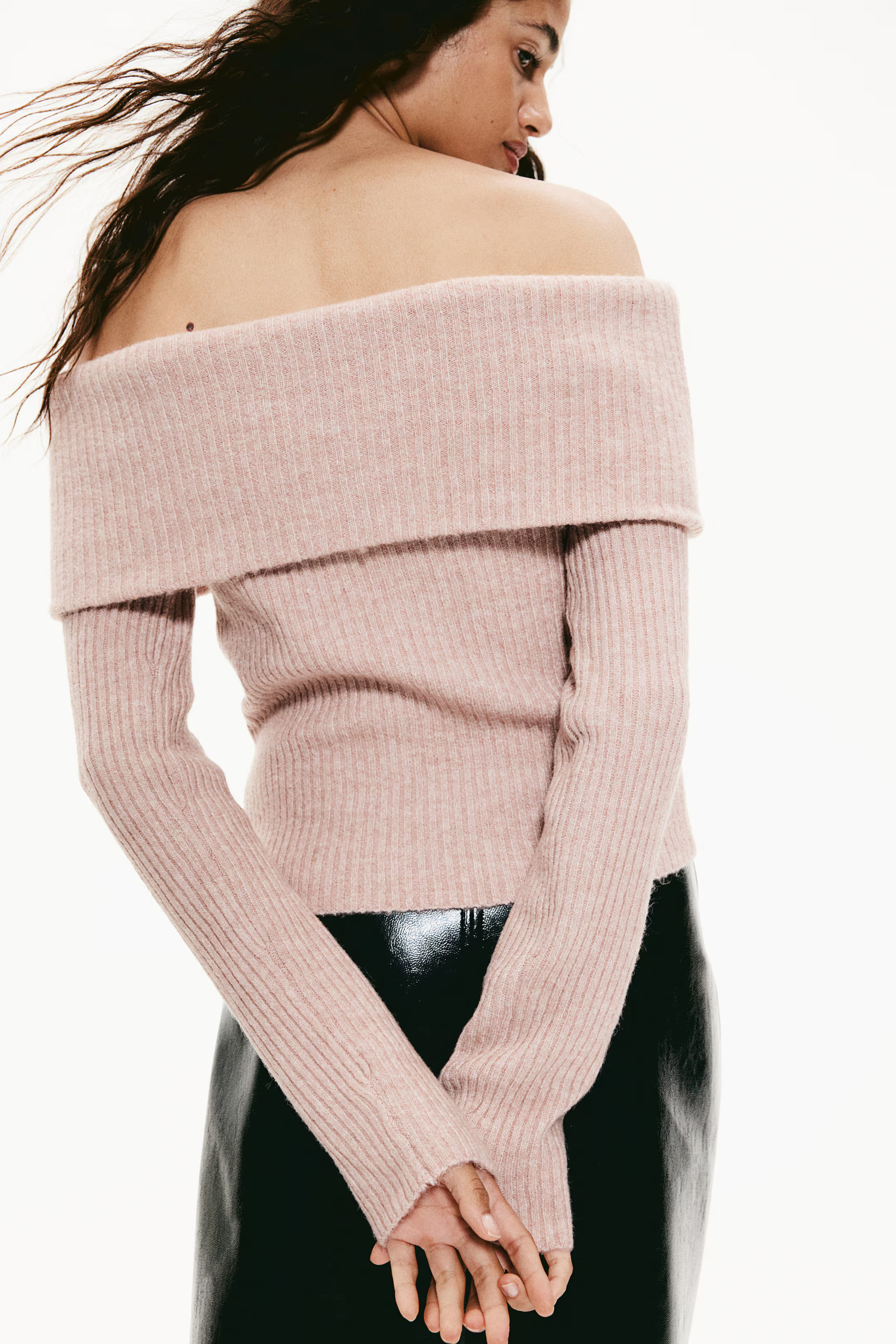 Off-the-shoulder Sweater | H&M (US + CA)
