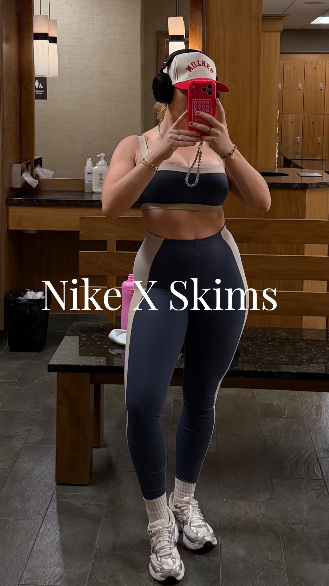 The best collab! 😍 M bra, S leggings. I would say size up in top. It does have adjustable straps though which is nice & helps with the smaller sizing! 

#LTKfitnessgoals #LTKootd #LTKPetite