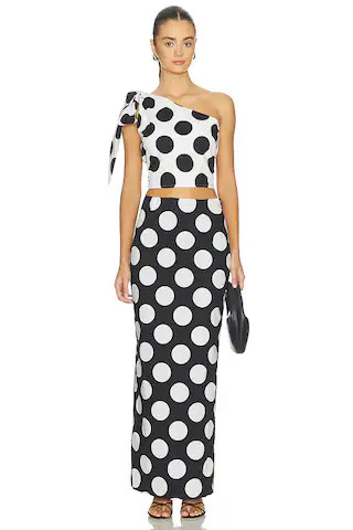 Sonya Moda Milano Top in Polka Dots from Revolve.com | Revolve Clothing (Global)