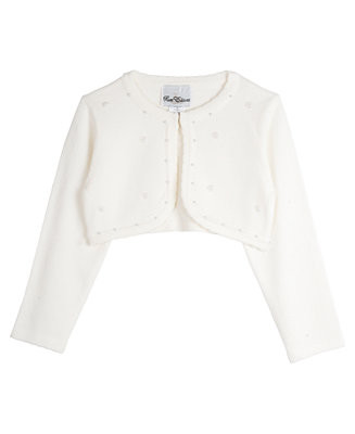 2T-6X Girls' Imitation-Pearl Cardigan | Macy's