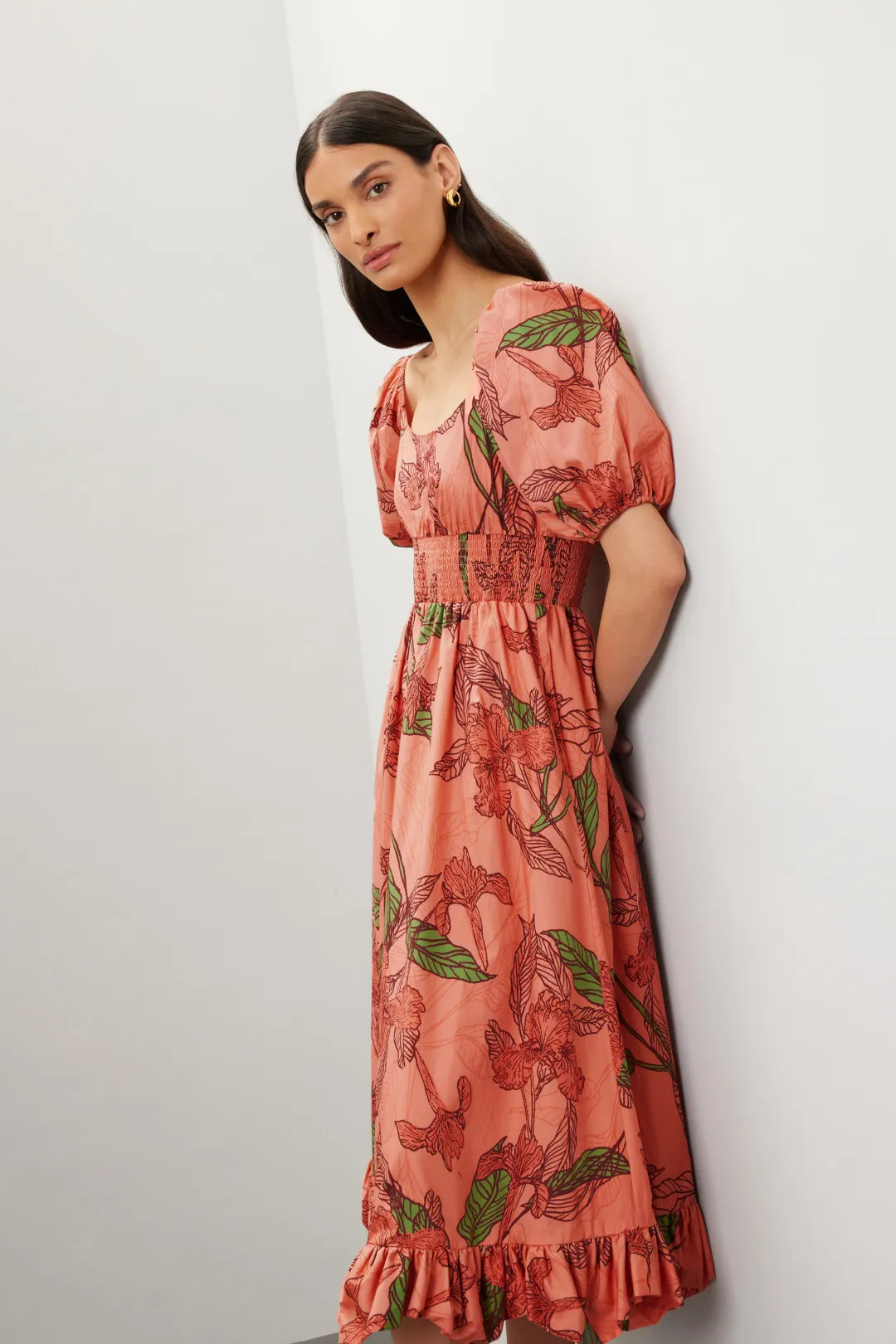 Lora Midi Dress | Rent the Runway