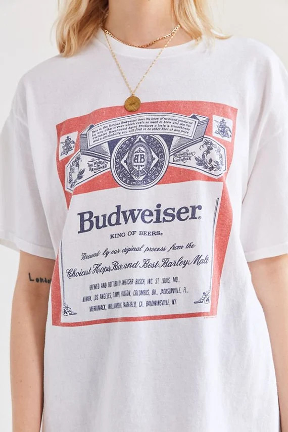 Budweiser T Shirt - Etsy | Etsy (US)