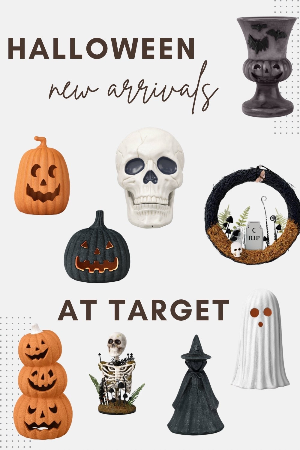 Halloween decor new arrivals at Target 

#LTKSeasonal #LTKHome #LTKFindsUnder50