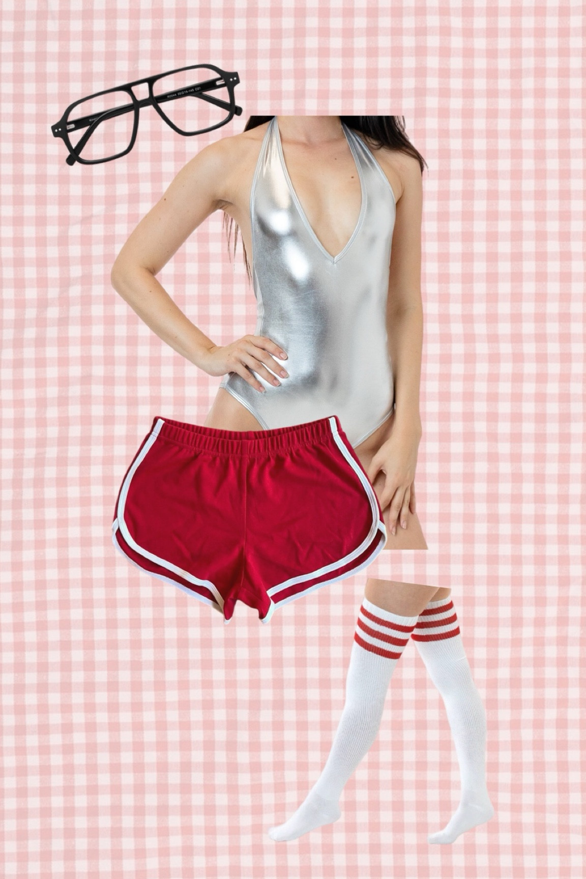 American apparel ad girl Halloween costume 