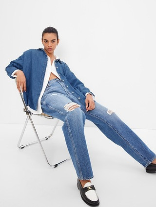 Denim Big Shirt with Washwell | Gap (US)