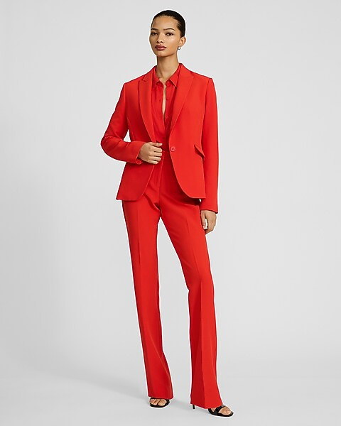 Editor Signature Stretch Mid Rise Bootcut Pant | Express