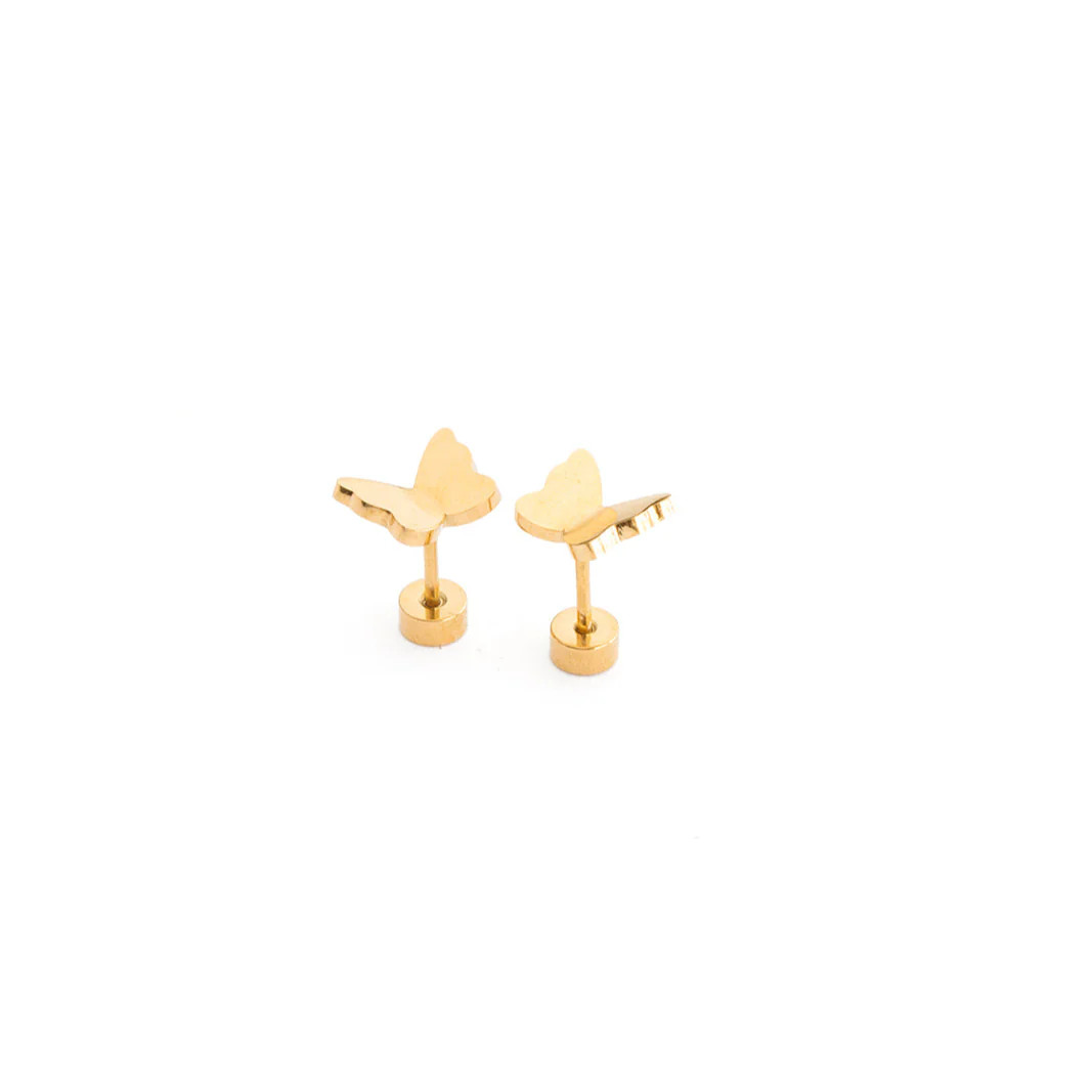 Butterfly Stud Earring | Pip Pop Post