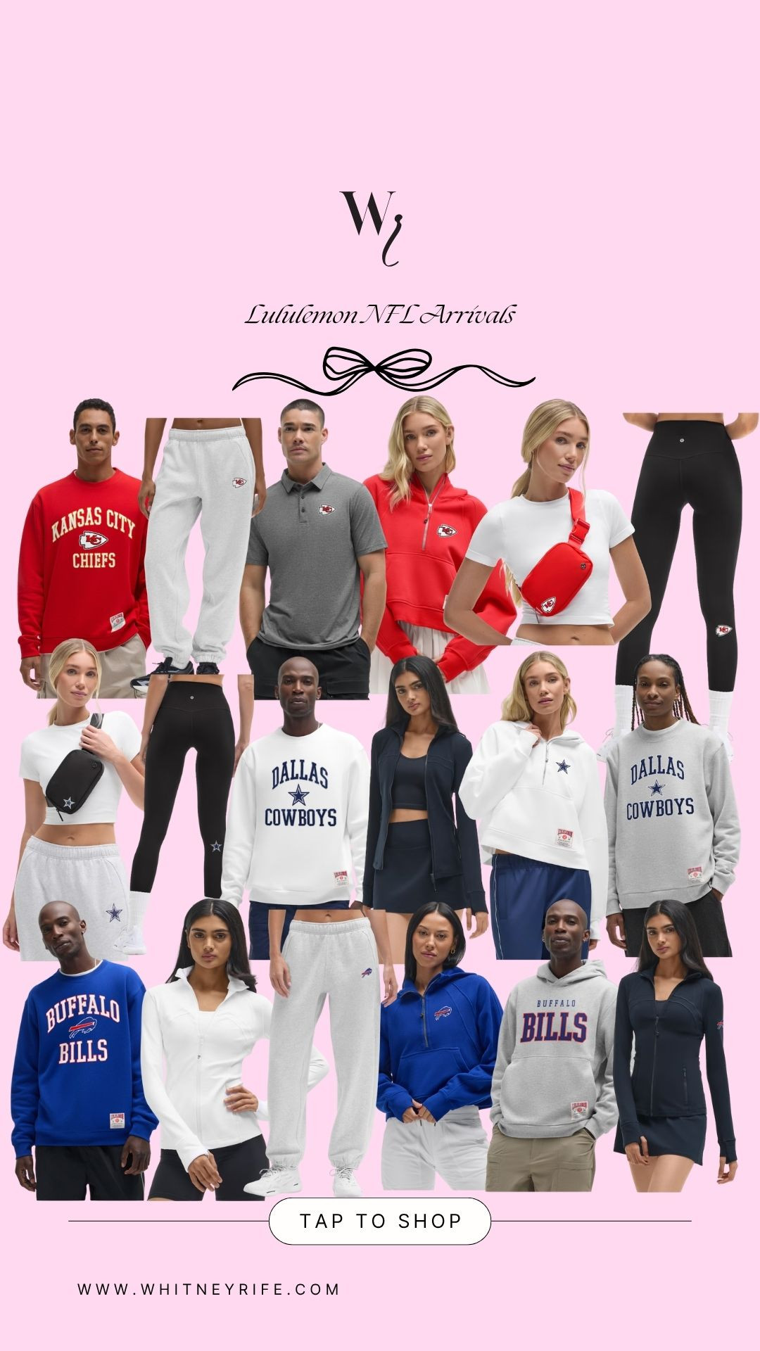 Lululemon NFL arrivals 

#LTKGiftGuide #LTKHoliday #LTKCyberWeek