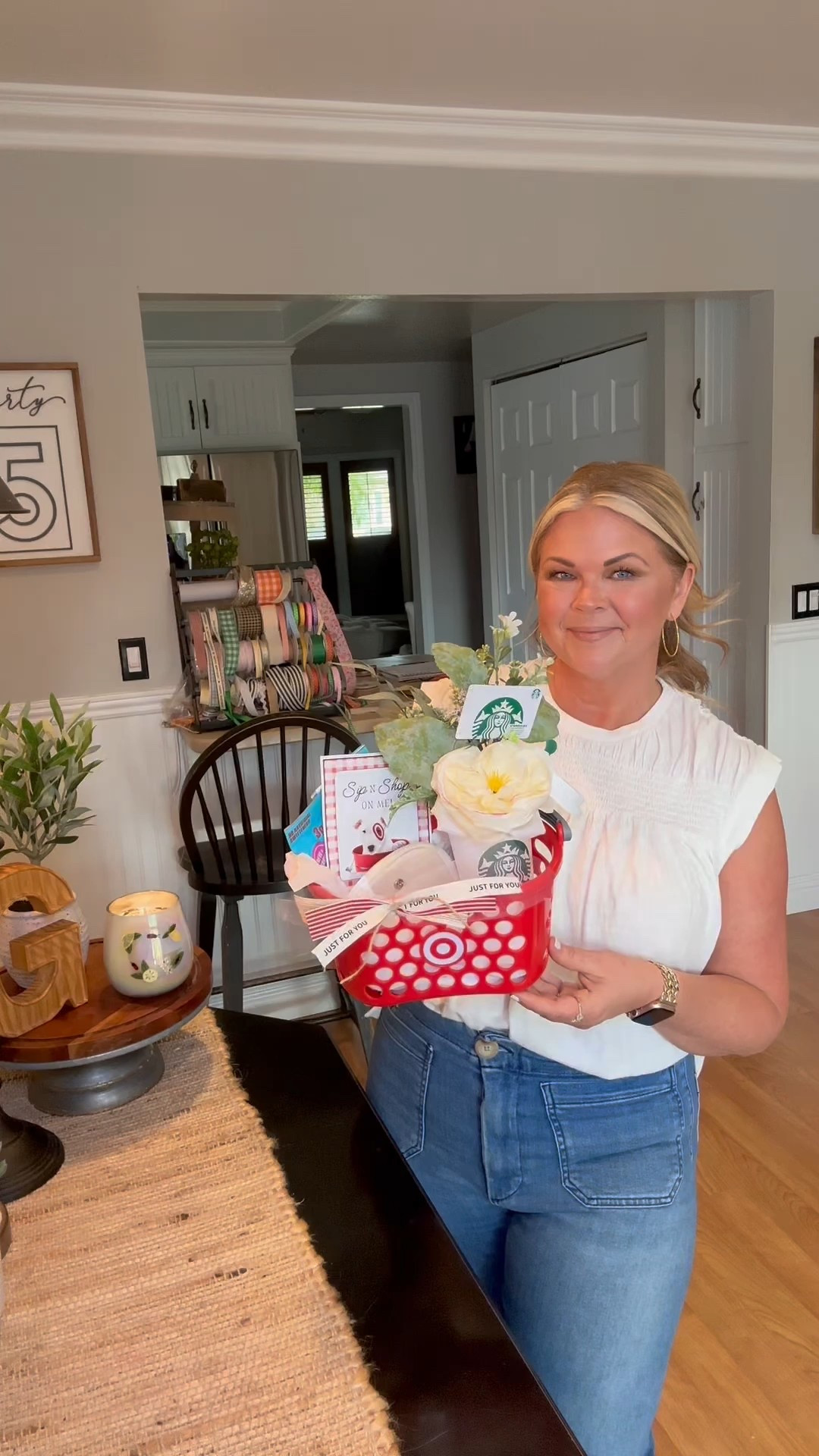 You guys!!!! How cute is this? Who doesn’t love to sip & shop! All the essentials to a good shopping trip. A cute wristlet, a snack, lip balm & coffee. To top it off a gift card to shop! Our digital gift tag has 2 tags. Sip & Shop On Me & Sip & Shop On Us! This gift is great for Mother’s Day, Teacher Appreciation, Birthdays & More! Happy Gifting🎀

#LTKFamily #LTKWatchNow #LTKGiftGuide