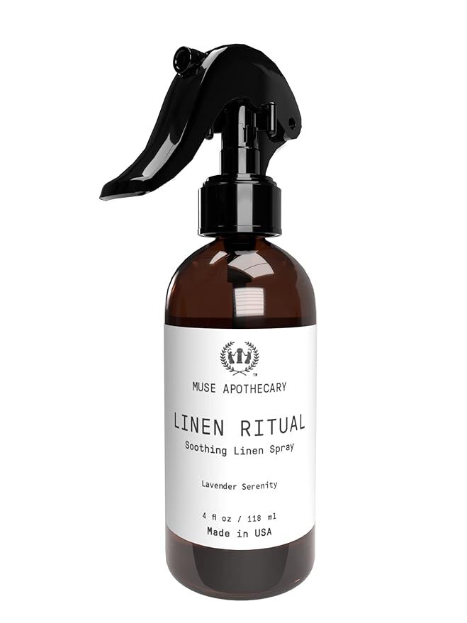 Muse Apothecary Linen Ritual - Aromatic, Soothing, and Relaxing Linen Spray for Bedding, Laundry ... | Amazon (US)
