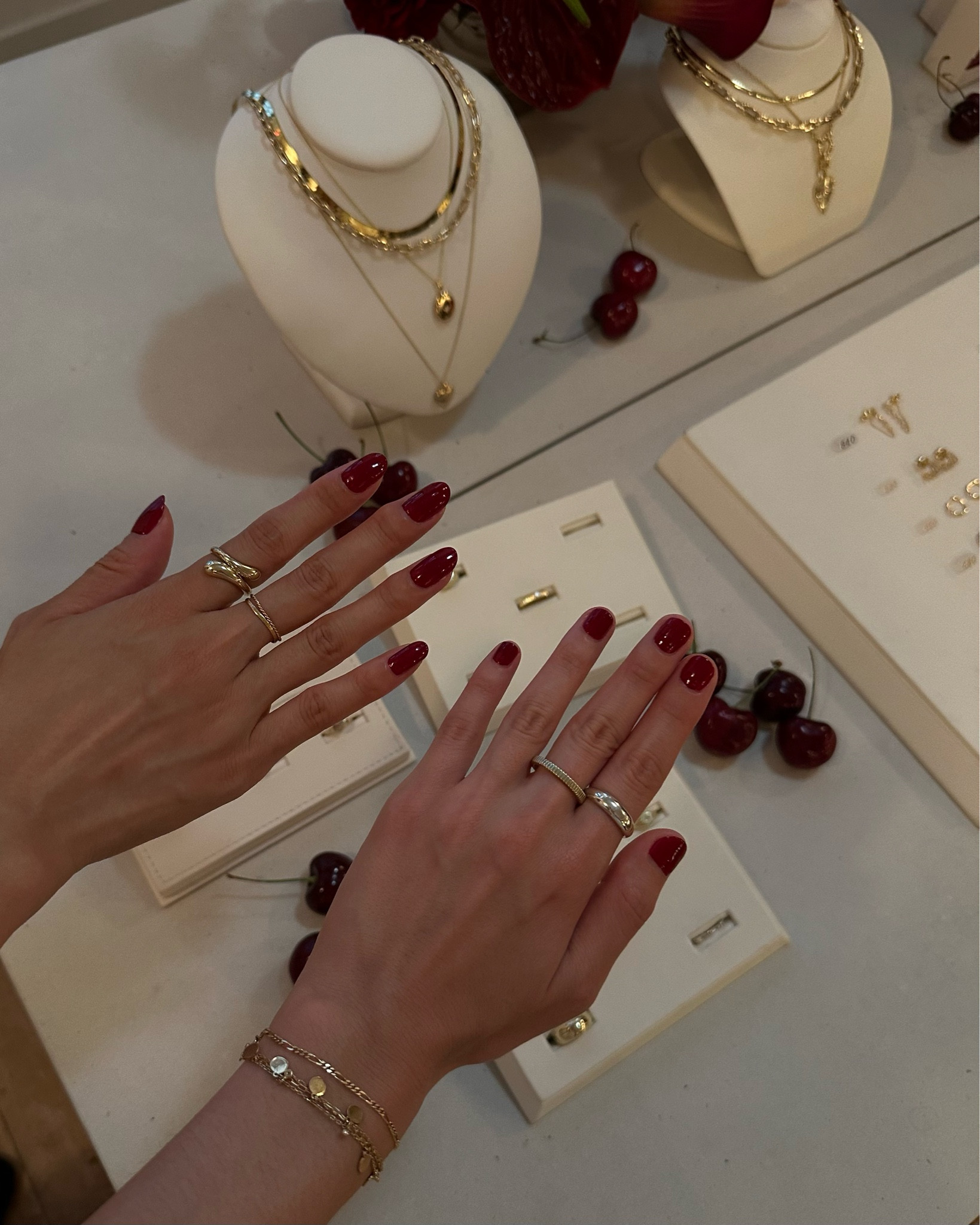 Cherry red nails 🍒 kinn studio x ten over ten

#LTKBeauty
