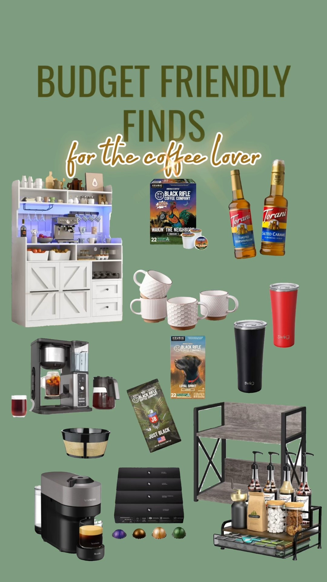 I love coffee! Iced coffee is my absolute favorite, but hot coffee has been hitting the spot lately! Black Rigke Coffee is my favorite with Chobani Caramel Macchiato creamer! 🤤

#LTKGiftGuide #LTKHoliday #LTKSeasonal
