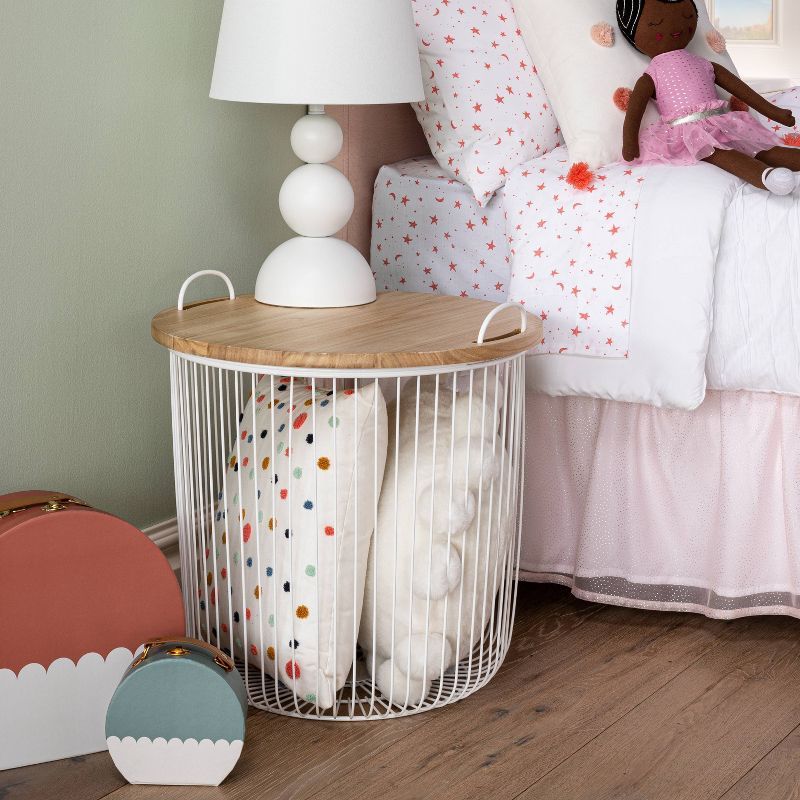 Wire Storage Table White - Pillowfort™ | Target