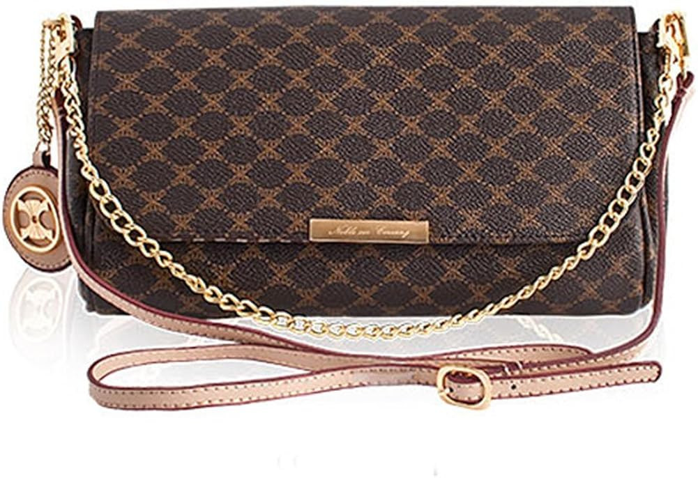 Leather Accents Baguette Bag | Amazon (US)