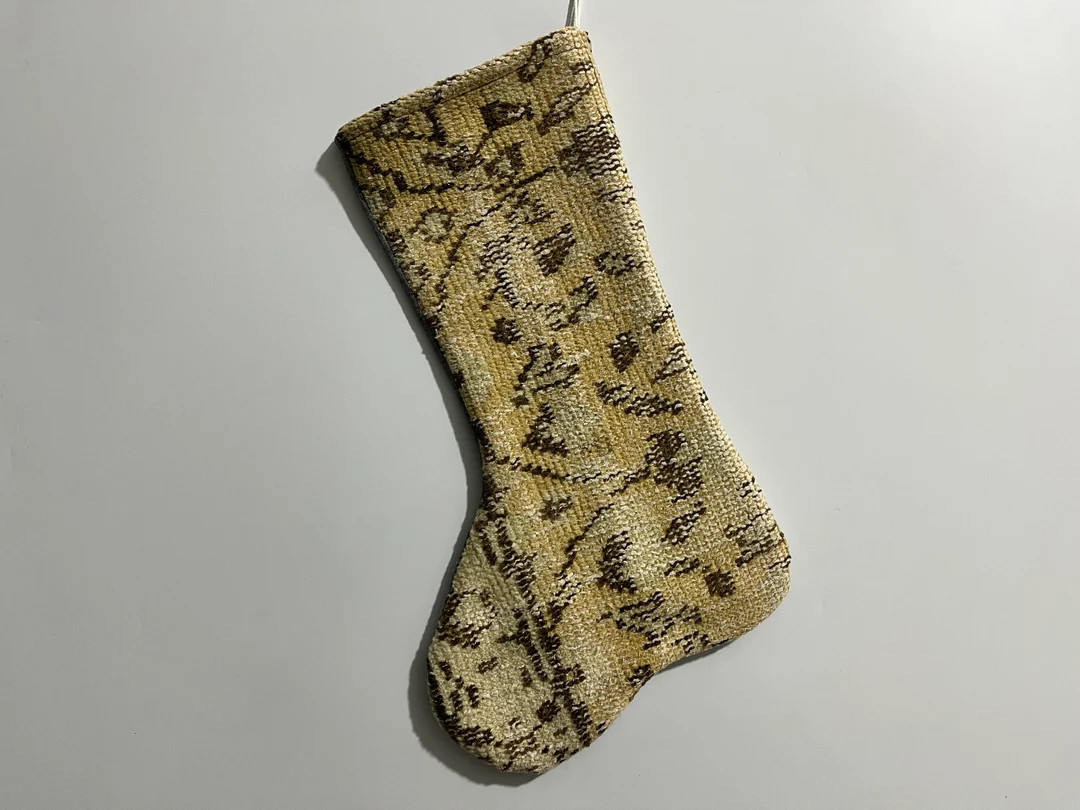 christmas stocking, kilim stocking, handmade stocking, turkish stocking, vintage stocking, boho s... | Etsy (US)