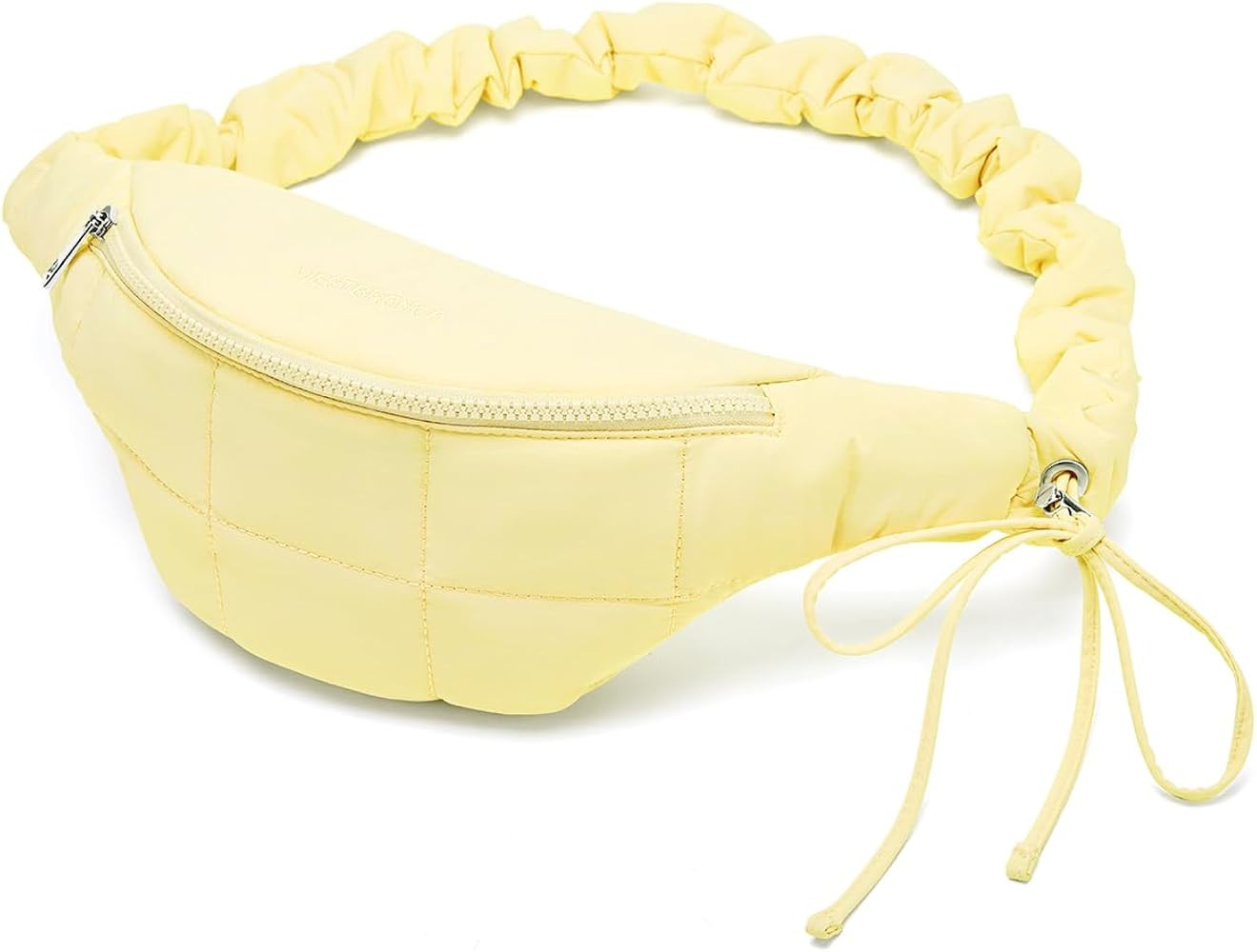 WESTBRONCO Puffer Fanny Packs for Women Small Crossbody Sling Bag, Nylon Quilted Belt Bag for Tra... | Amazon (US)